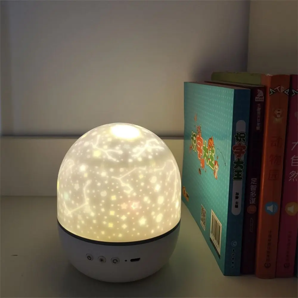 Special made led projection lamp 3*AAA battery plug-in star projector night light  with 6 projections