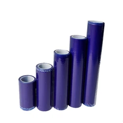 2022 10 Inch Reusable White Blue Cleanroom Silicone Dust Removal Sticky Roller