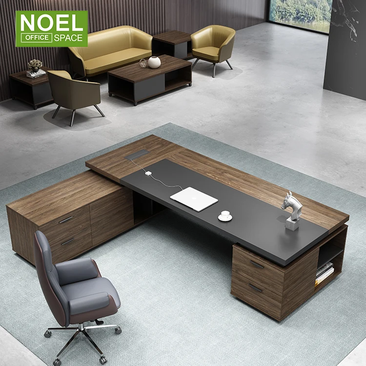 Stock items wholesale wooden executive manager office table design