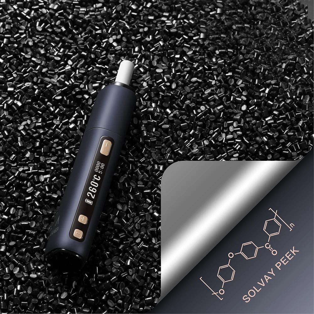 
Russia Best Seller Heat Not Burn kit LAMBDA CC Heating Device 3200mAH big battery smoking time and temperature adjustable 