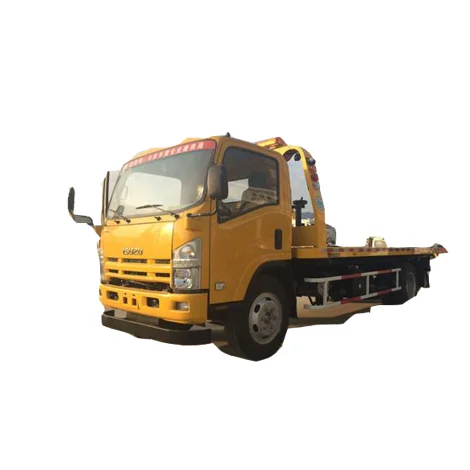 Truck Trailer Dongfeng / Isuzu / Foton / JAC 5 Ton Flatbed Truck Tow Truck Trailer Trail Car Wrecker for Sale