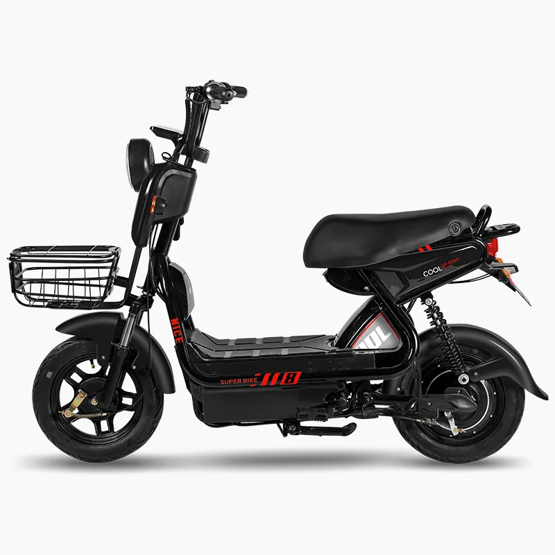 Factory Original 350W Hot Sale Electric Scooter Adult Electric Bicycle with Steel Frame Moto Electrica for Adults