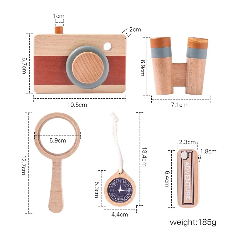 2023 New Design Outdoor Explore Toy Adventure Kit Pretend Play Early Learning Cognitive Toys For Kids Children