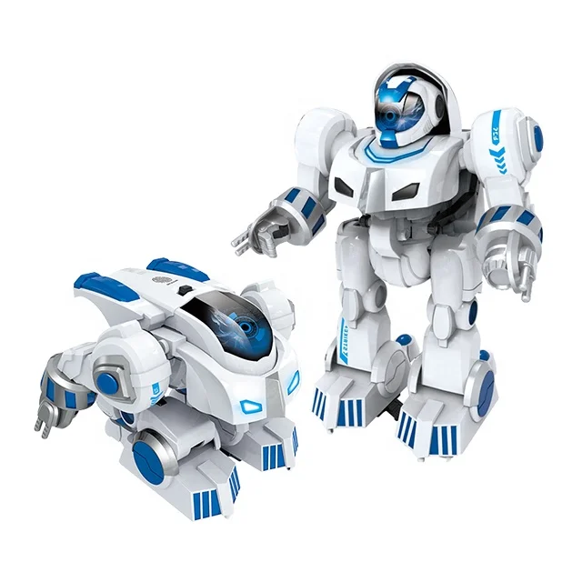 
RC robot toy Intelligent Smart Transforming Fingerprint Robots Demo Singing Dancing Robot Kids Educational Toy 