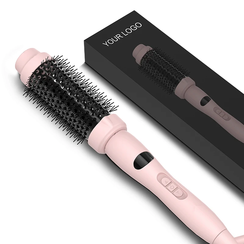Электрические 3 в 1 термальные круглые щетки Профессиональные Стильные 5 дюймов щипцы для завивки волос керамические расчески с подогревом