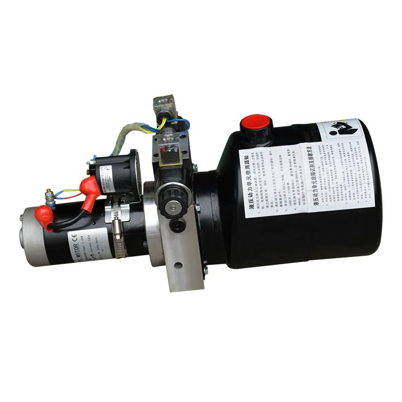 All Export Products 12v Double Acting Electric Hydraulic Power Pack Pump For Brick Machine futian Hydraulic Power Pack Unit