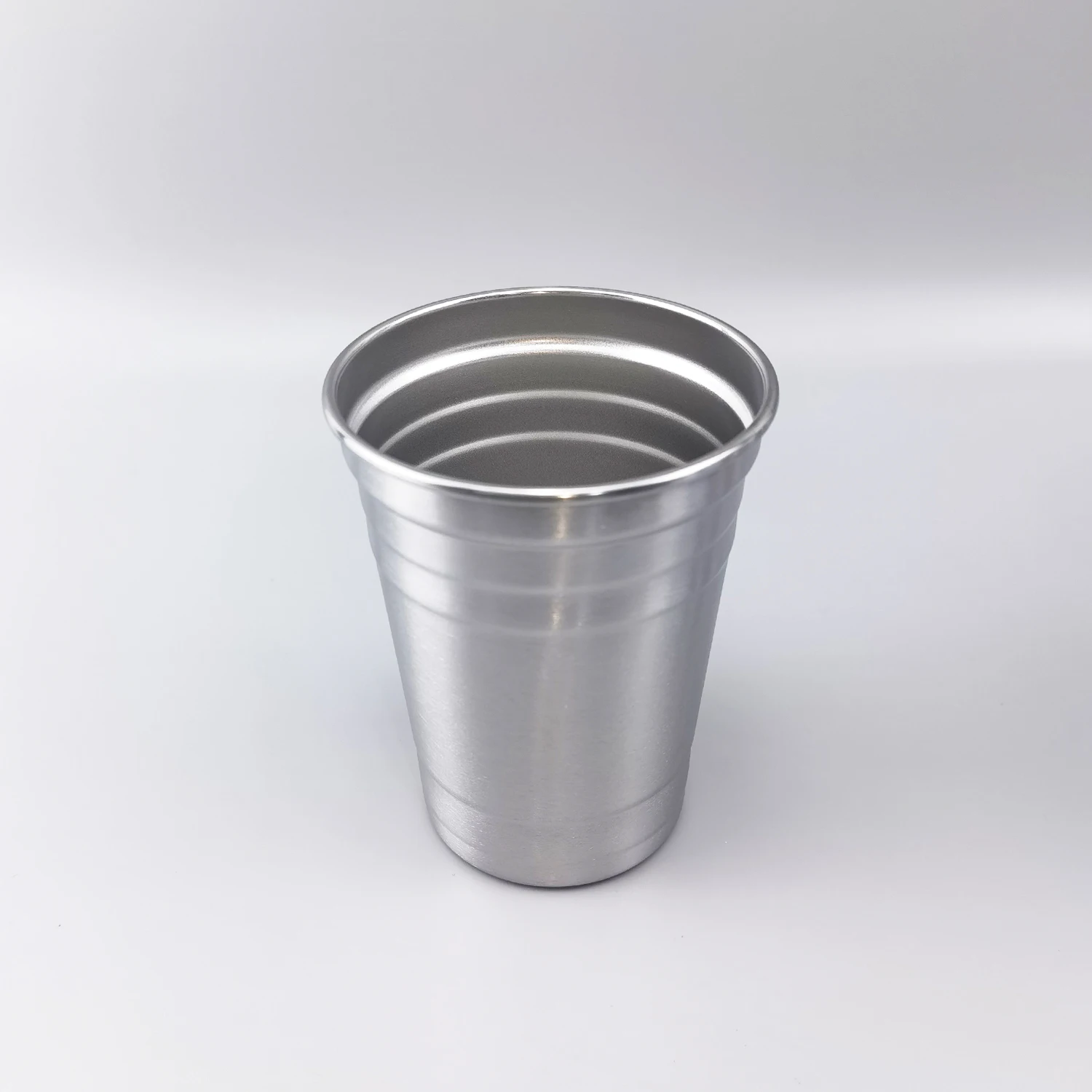 Customize Cool Beer Cup Reusable Portable 16oz Pint Metal China Stainless Steel Cup 500ml
