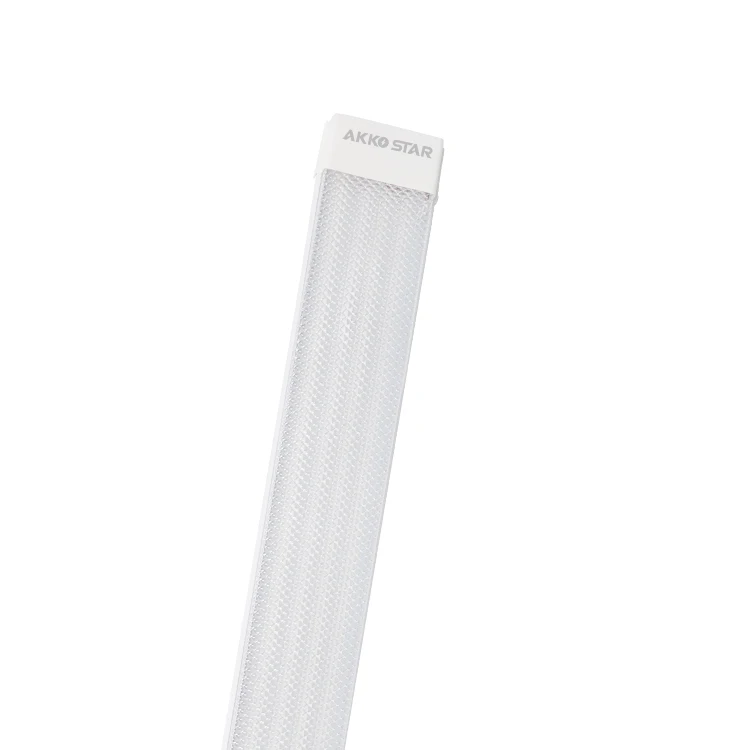 AKKO STAR Office Home Dust Proof Ceiling Led Fixture Light Hot Selling 18W 2ft/0.6m 6500K White PC 80 IP65 Surface Mounted 100