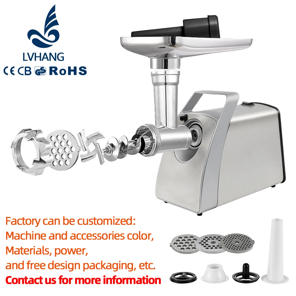 Innovative Automatic Food Processor Meat Grinders with Advanced Safety Features