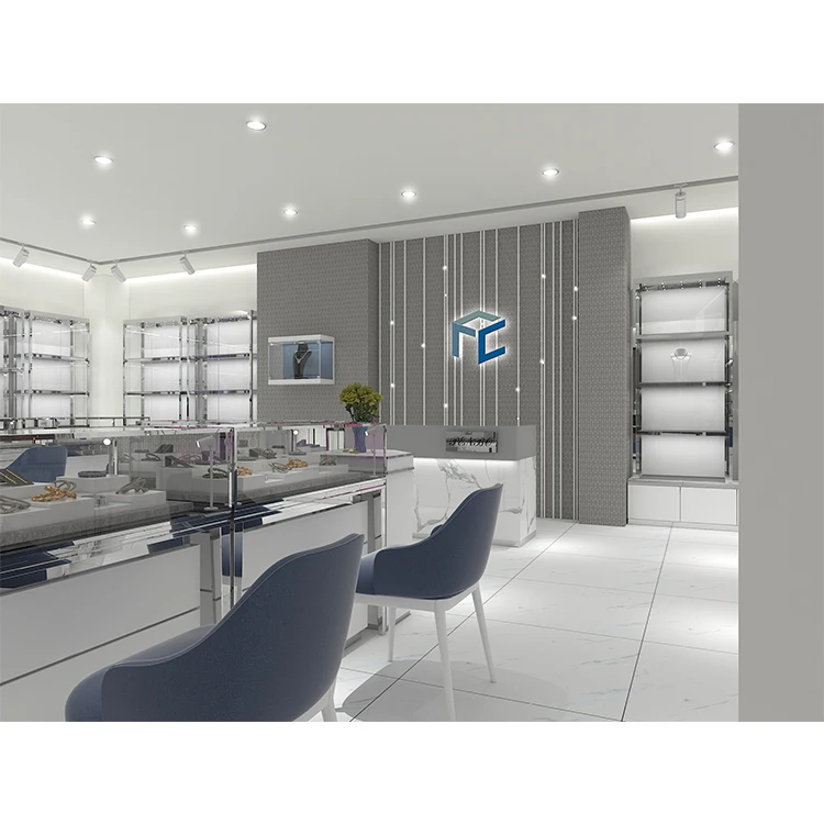 Customized High End Cabinet Display Jewelry Showcase For Switzerland Jewelry Watch Shop