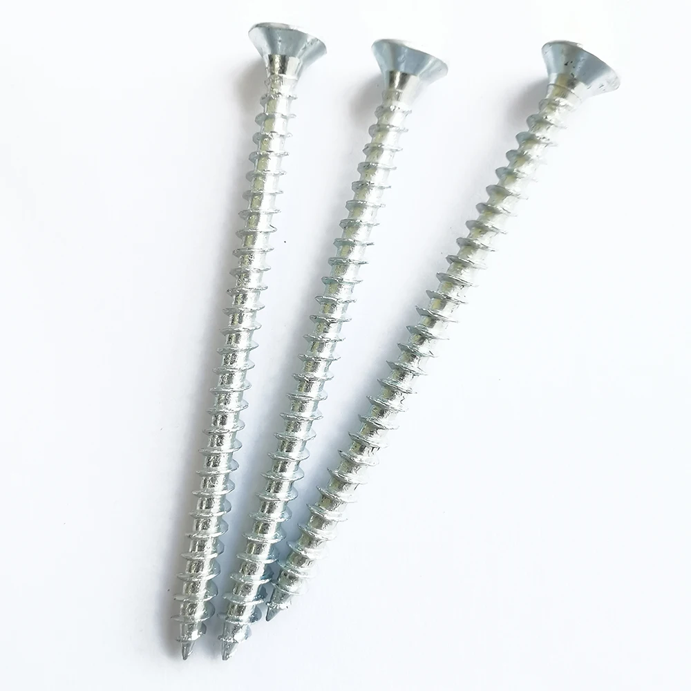 accept customization chipboard screws zinc plated