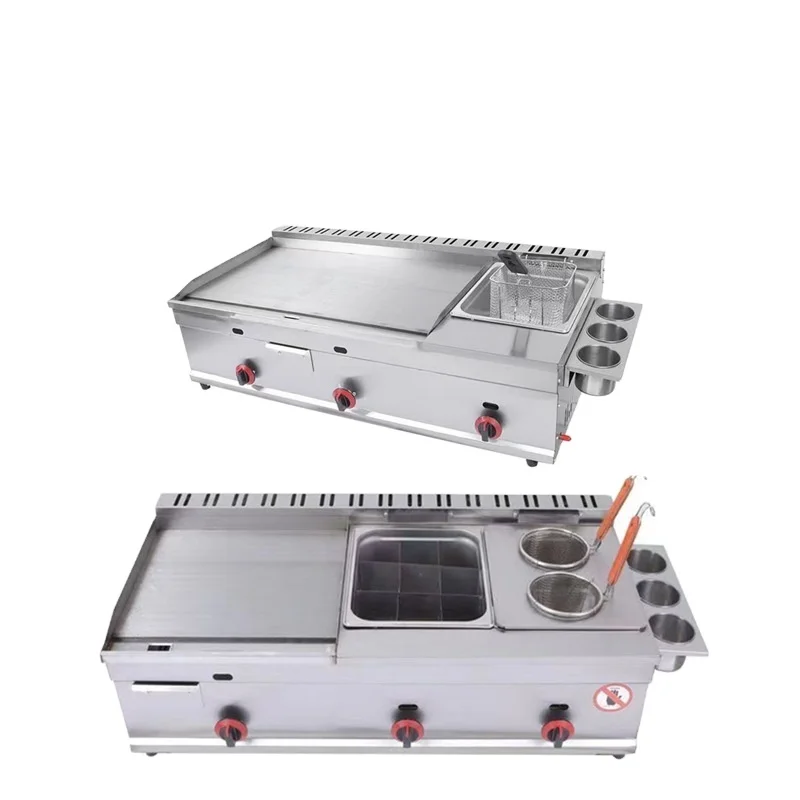 Low-Cost Hotel and Restaurant Gas Grill and Deep Fryer Service Equipment
