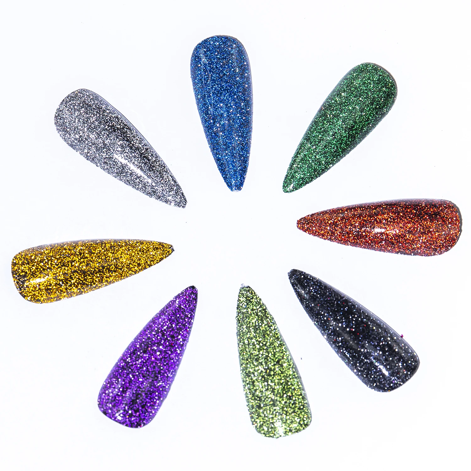 
nail artistic luster polish uv gel chrome paint hand decoration mica powder pigment nails acrilic powder 