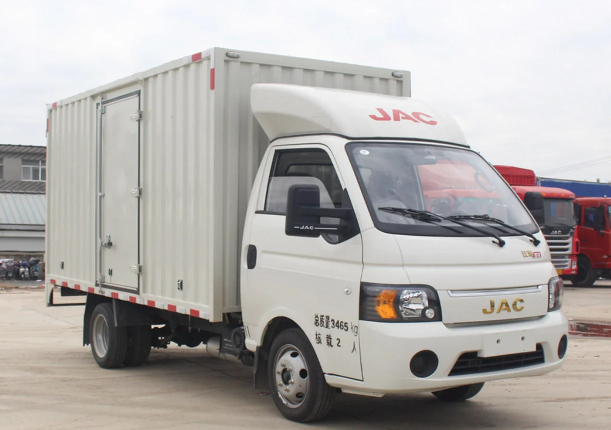 JAC Kaida 4x2 Mini 3 Ton Diesel Van 3.5 Seater 6-Wheel Truck with 1.6L 120HP 2 Van Gasoline 3.5HP Cheap JAC Minivan Cargo Trucks