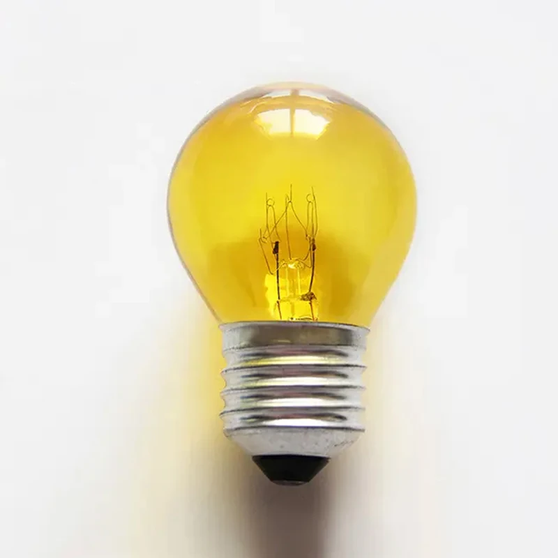 Decoration Globe Ball Glass Halogen Light B22 E27 5W G40 Mini Colorful Incandescent Lamp Filament Bulb