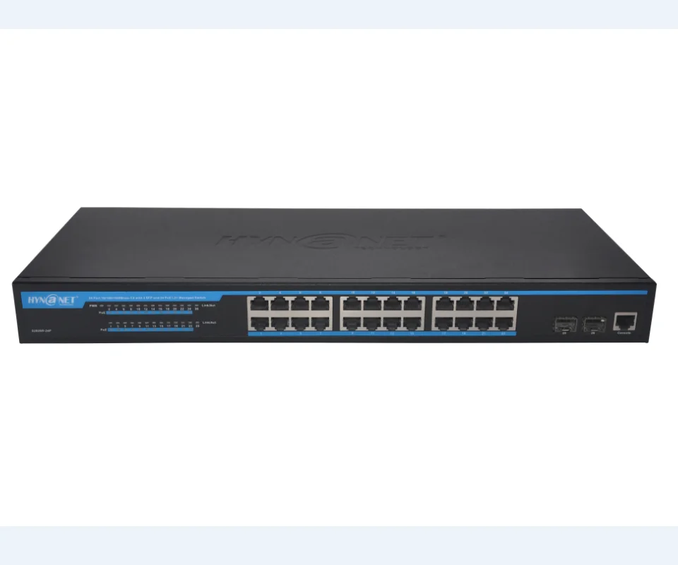 S2926R-24P  L2 managed PoE switch with 2G SFP uplink network switch