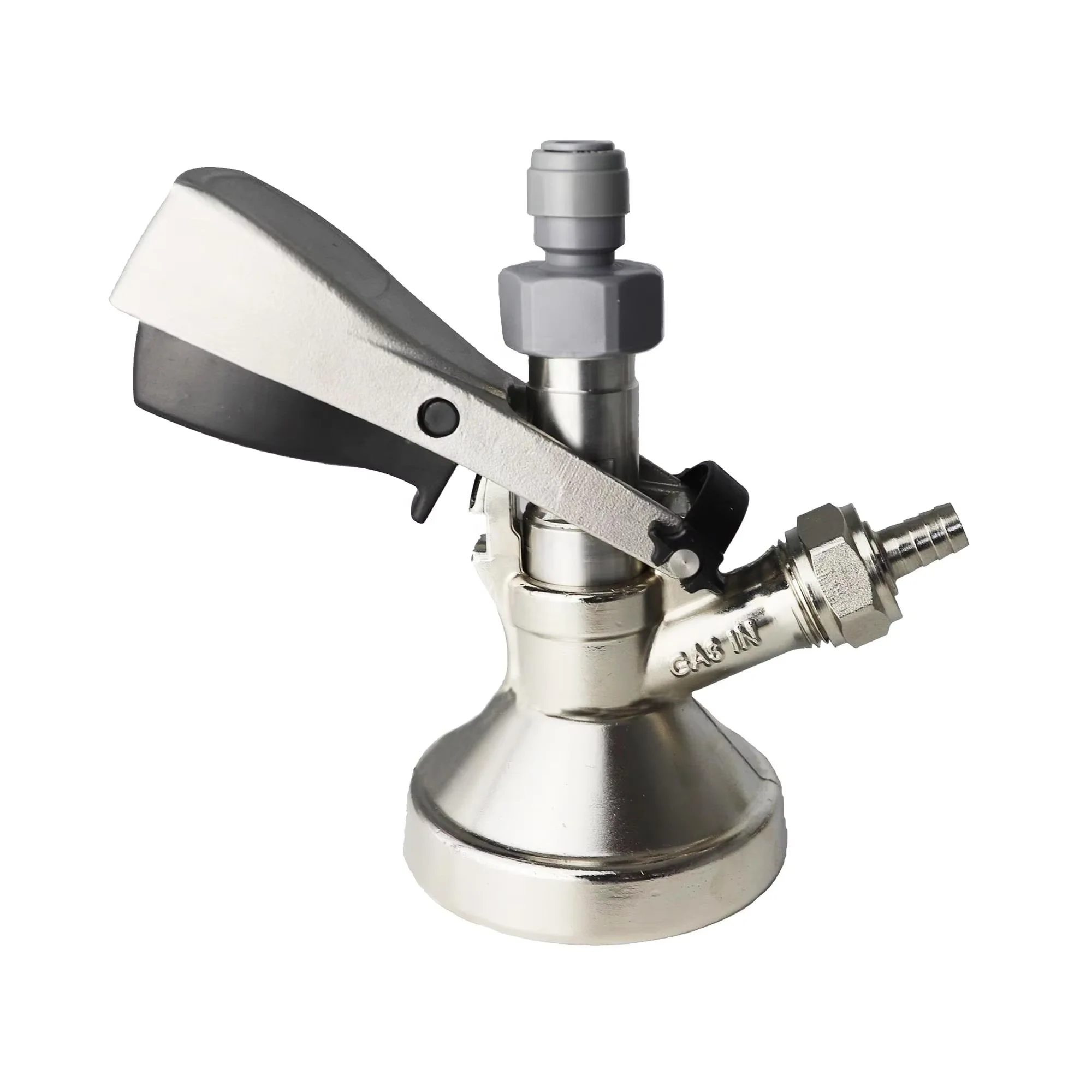 Portable Homebrew Beer Tower Faucet G-Type Beer Tap Keg Coupler with Relief Valve Water Dispenser for Bar Use