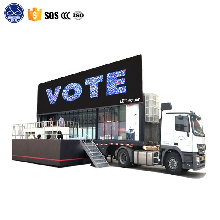 high quality factory direct sale led mobile stage truck for sales