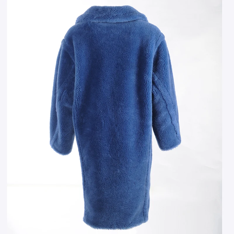 CX-G-T-07 Female Overcoat Autumn Women Winter Coat Warm Soft Fur Jacket Teddy Coat