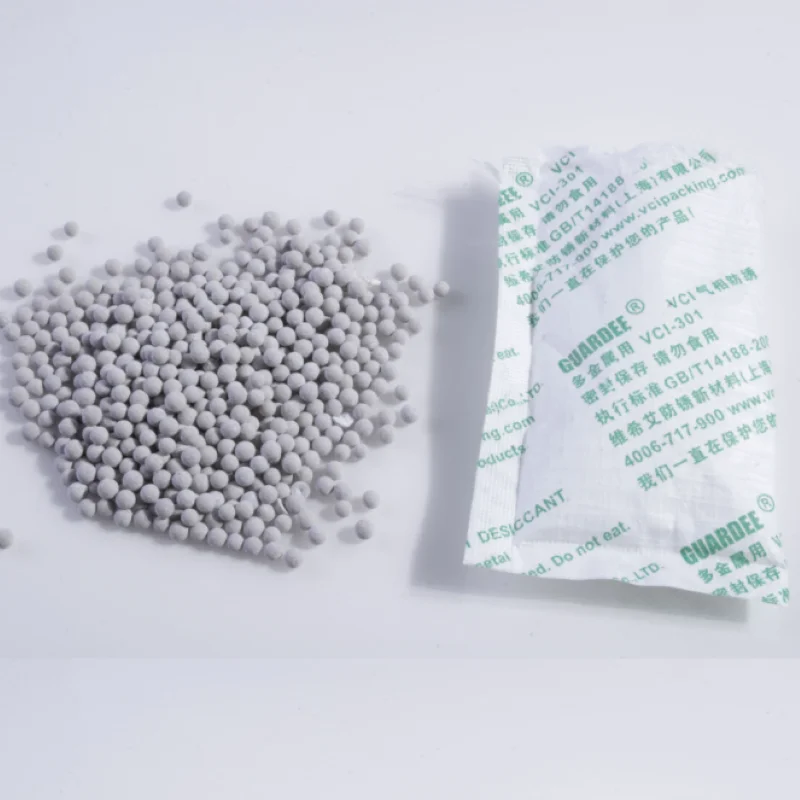 High quality VCI Desiccant Powerful Waterproof Rustproof Metal Products Shipping and Storage Container  Antirust Desiccant