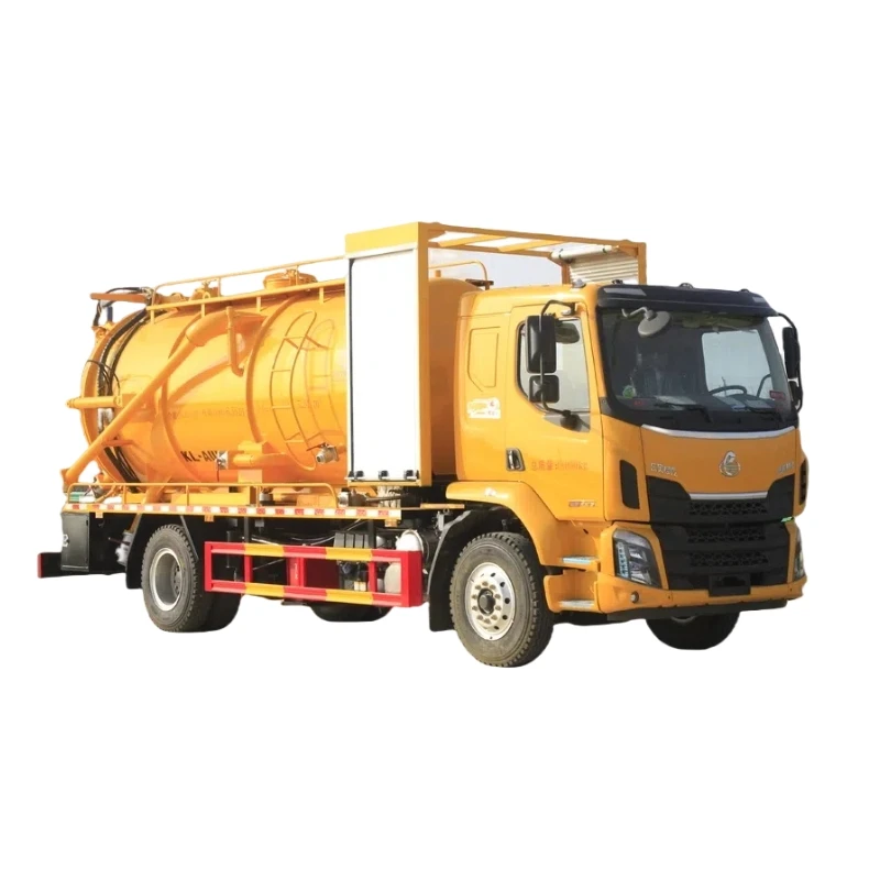 Equipped with Auxiliary Power Driven Water Circulation Pump Dongfeng Liuqi 15 Cubic Meter Cleaning and Suction Truck