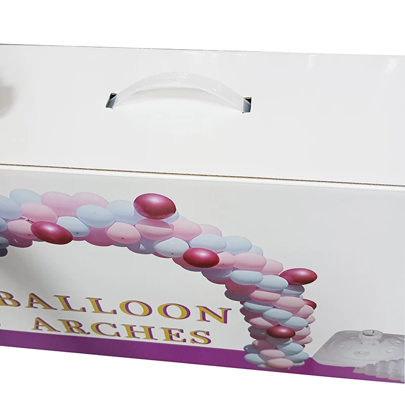 China Factory OEM Balloon Arch Kit with Two Base 22 Tubes Adjustable Balloon Arch Stand Kit for Outdoors Color Box Package