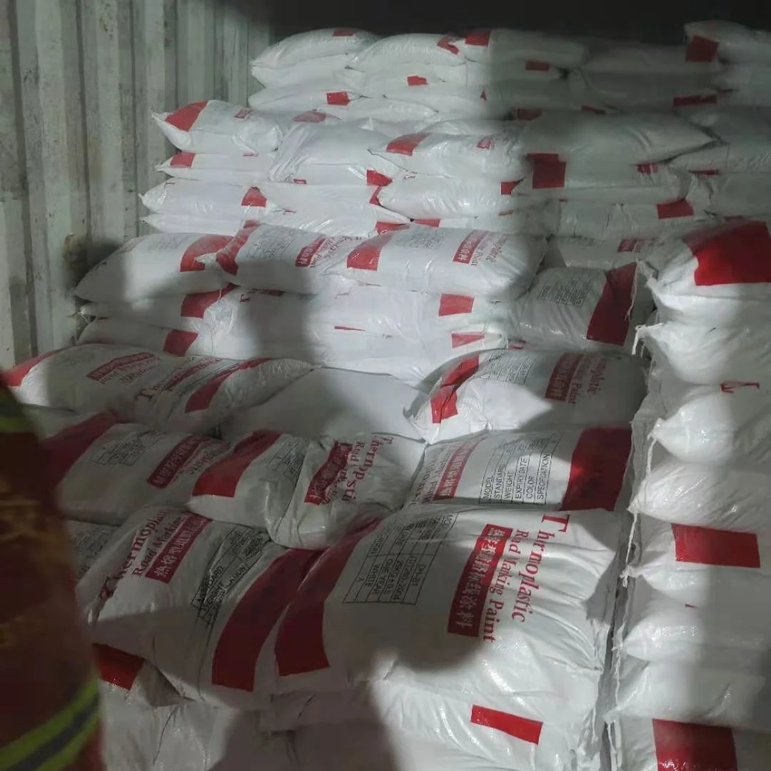 Wholesale Road Traffic Paint Striping Thermoplastic Hot Melt Paint White And Yellow peinture de marquage routier