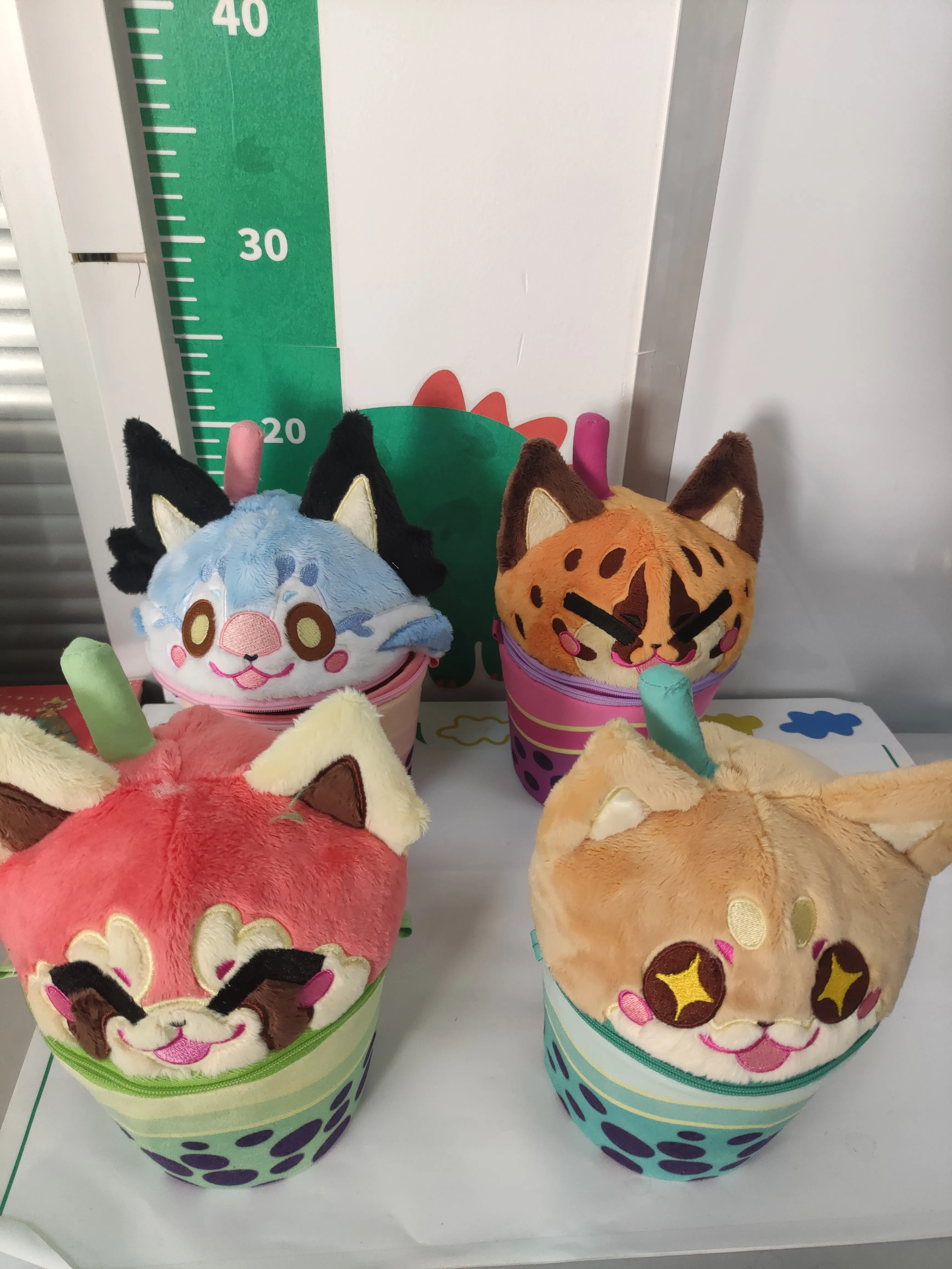 Cute Custom Stuffed Animal Plushie Panda Custom Made Plush Animal Toy Personalized Animal Artwork Customized Mascot