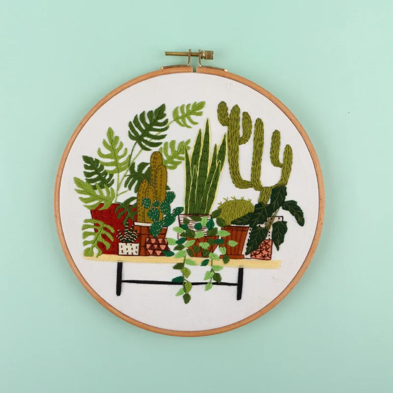 
DIY Handmade Needlework Sewing Craft Kit for Beginners Embroidery Kit 