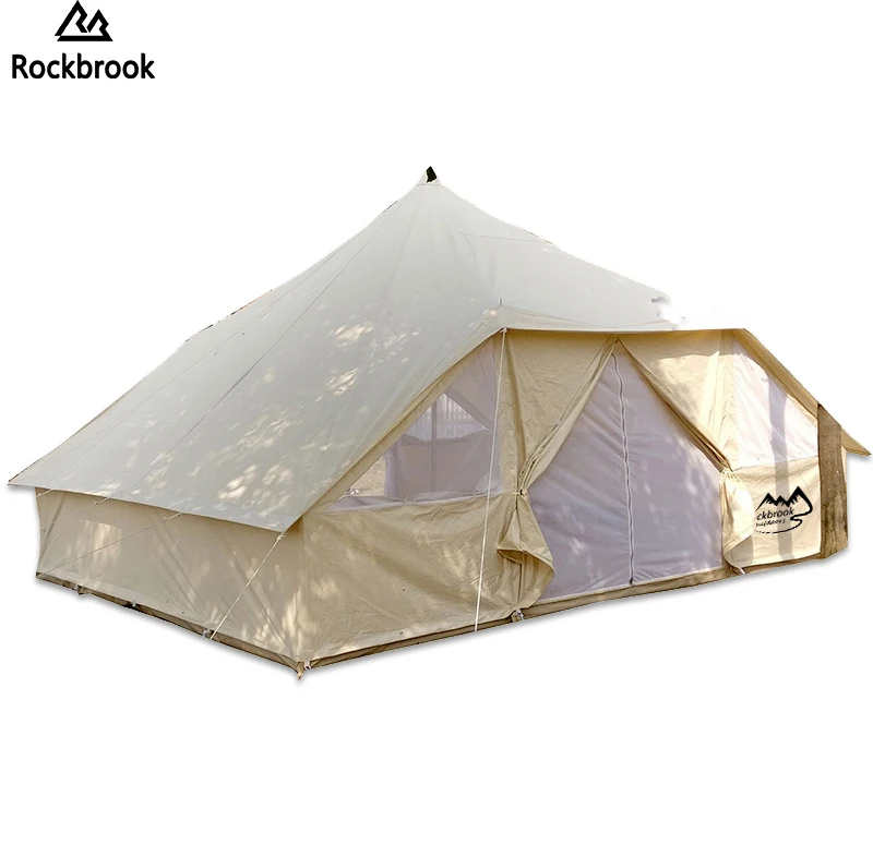 TT0693 High Quality Camping Wear-Resistant Tent Mat Outdoor Tents Windshields  Canvas Fabric Mongolian Yurt Tent