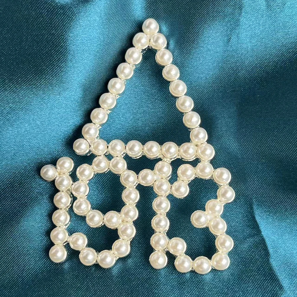 Metal Alloy Greek Letter Sorority Jewelry Dst Symbol Triangle Pearl 1913 Delta Theta Brooches Pin