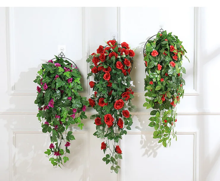 Artificial Flower Wall Hanging Wall Decoration Wedding Decoration Silk Flower Artificial Rose Flower