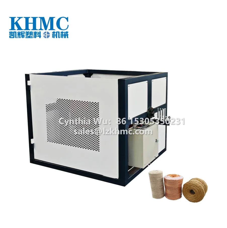 PP Twine twisting and spool winding machine inflow twister/ 5kg bobbin winding and twisting machine