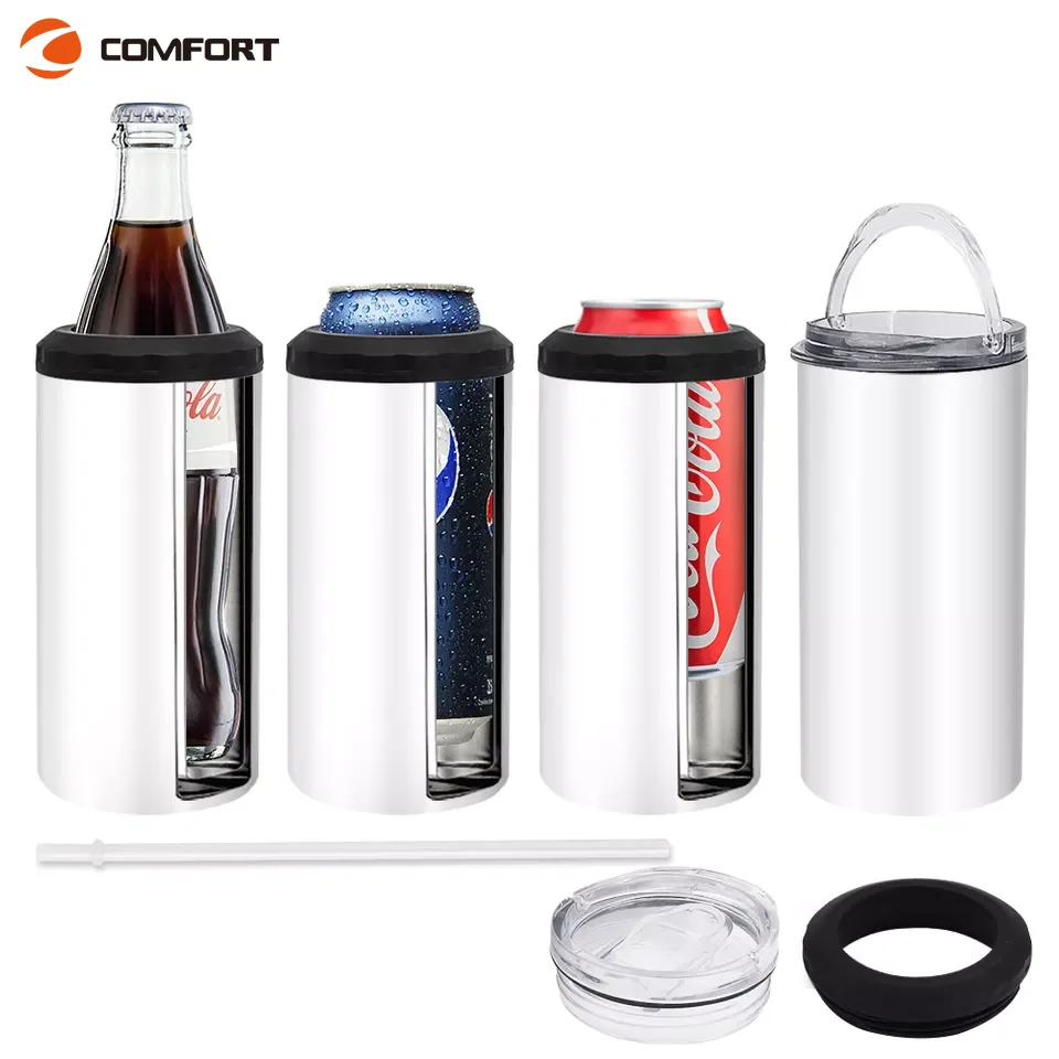 New Arrival Vacuum Beer Bottles Can Cooler 16 Oz Porta Caguamas Stainless Steel ice bucket