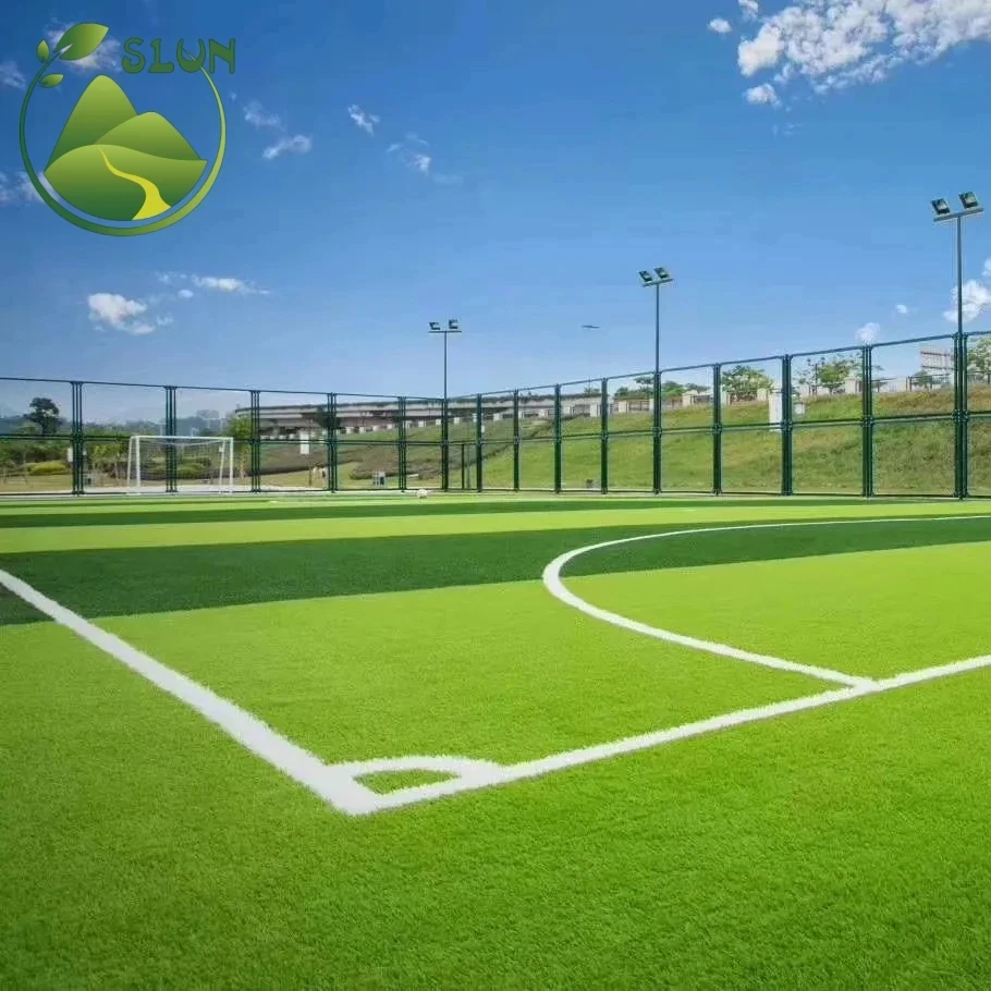 Chinese Natural Synthetic Turf For Garden Football Green Grass Carpet Outdoor Artificial Turf