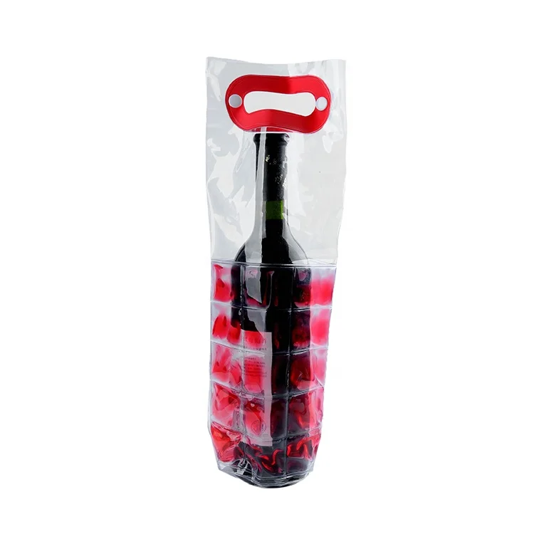 Wholesale Amazon Custom Cute Beach Cool Bottle Gel Wine Cooler Bag