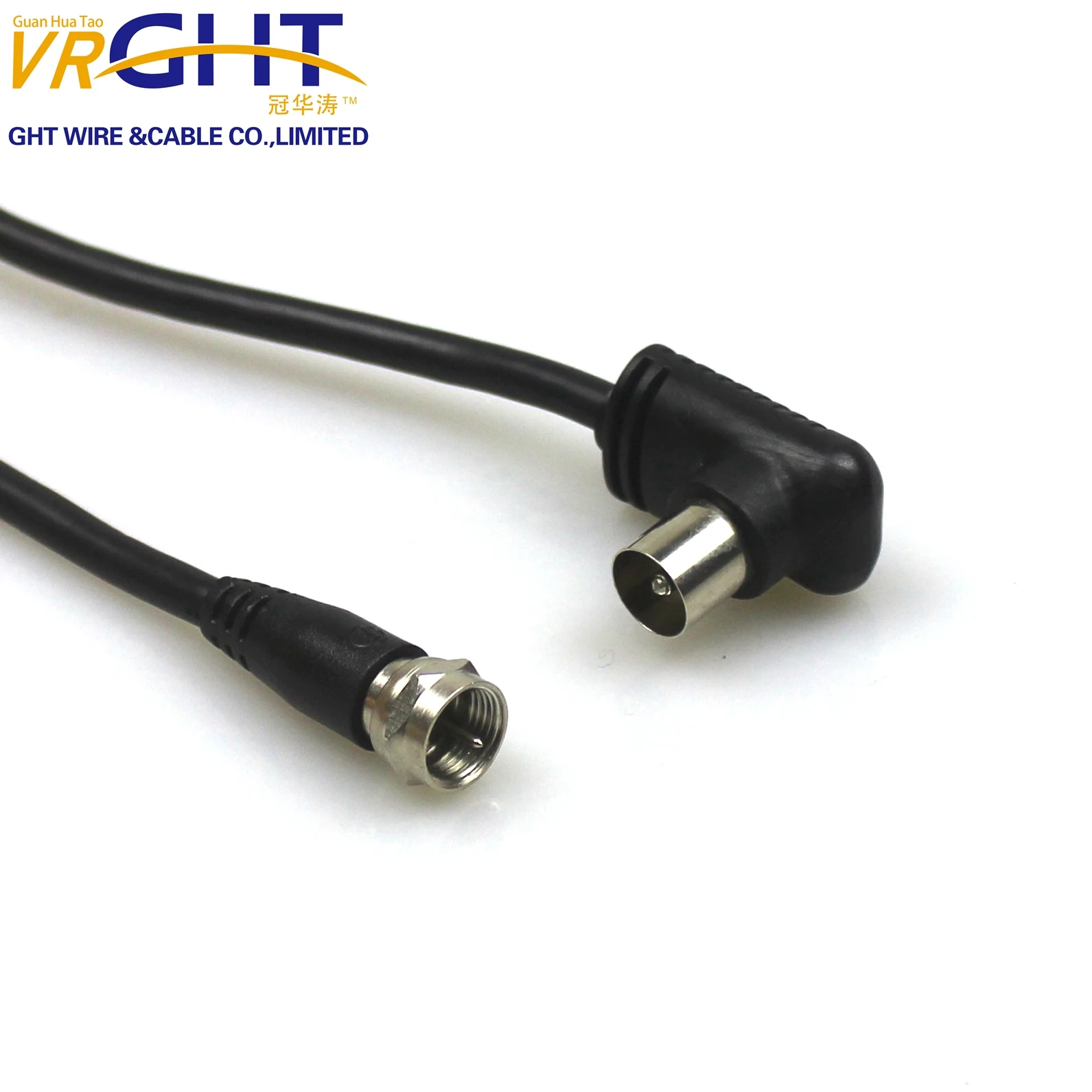 F Connector Rg 6 Satellite Star Gold High Quality Rg6 Tv Cable Coaxial Cable