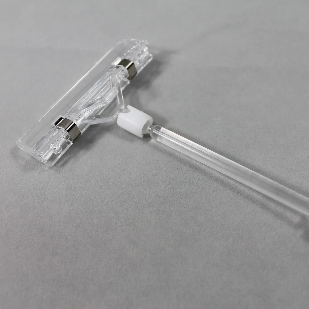 Plastic Display Sign Holder Pop Clips Price Tag Card Holder For Supermarket