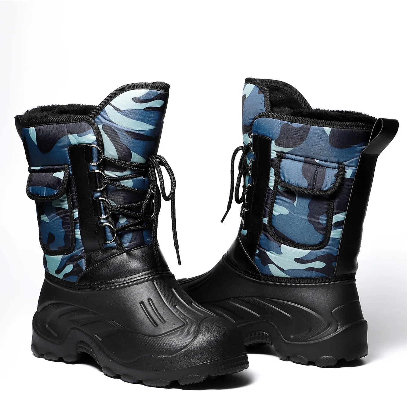 Top-of-the-line Russian Winter Valenki Snow Boots Waterproof Hunting Boots for Male