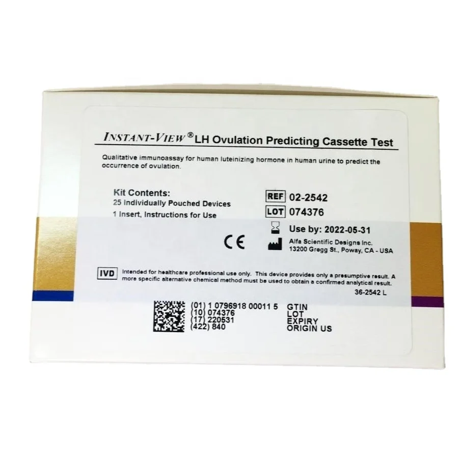 LH Cassette Test  Ovulation Predictor Test (Cassette) Kits LH Ovulation Predicting Cassette Test
