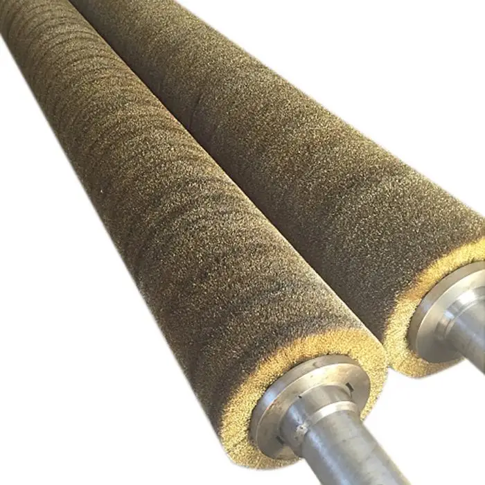 CMX Spiral Brass Wire Polishing Cylinder Brush Roller for Machine