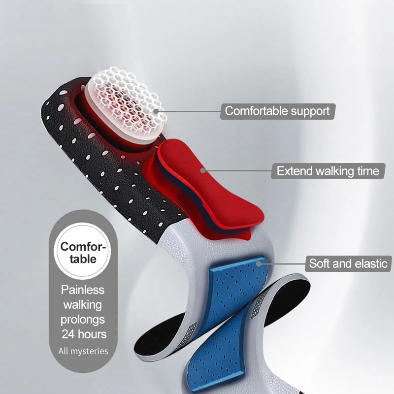 Custom Men Women Breathable Sport Shoe Pad Soft Running Insert Cushion Memory Foam Insole