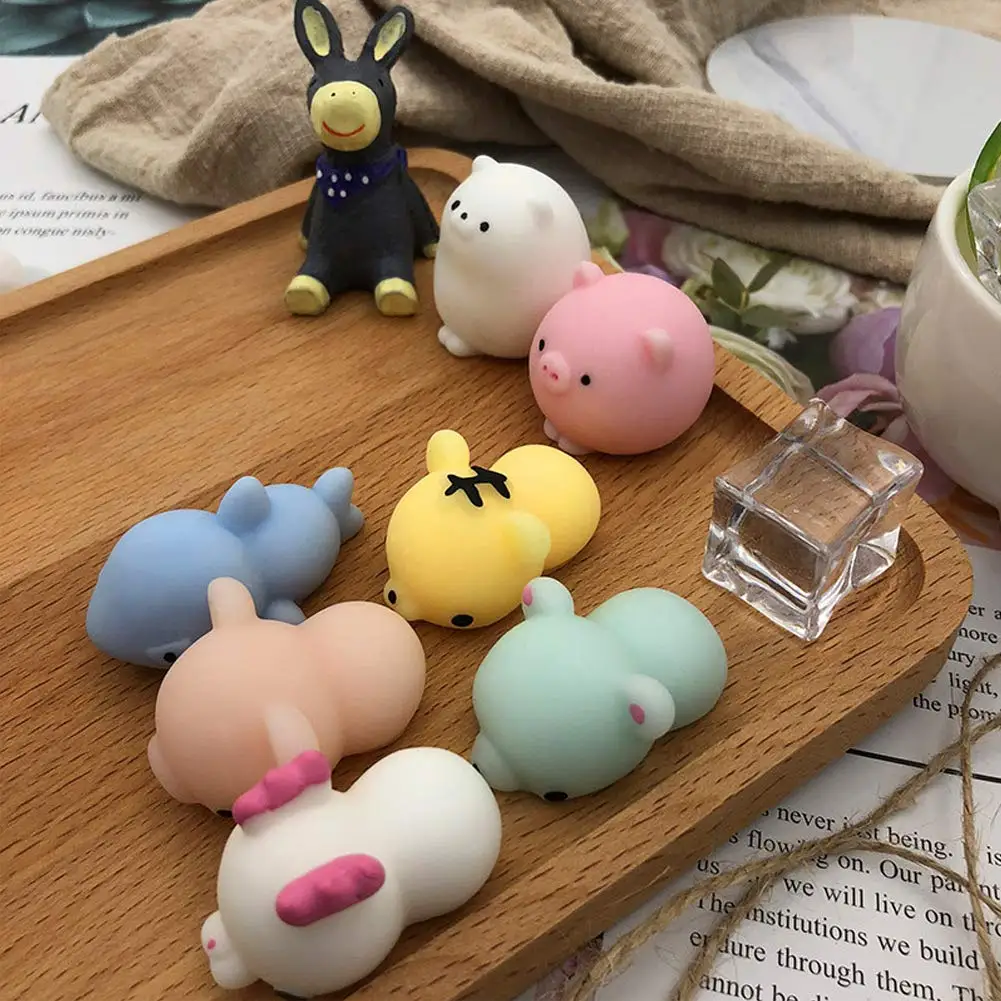 Оптовая продажа с фабрики игрушка-антистресс Mochi сжимаемые игрушки маленькие кавайные сувениры для вечеринки детей
