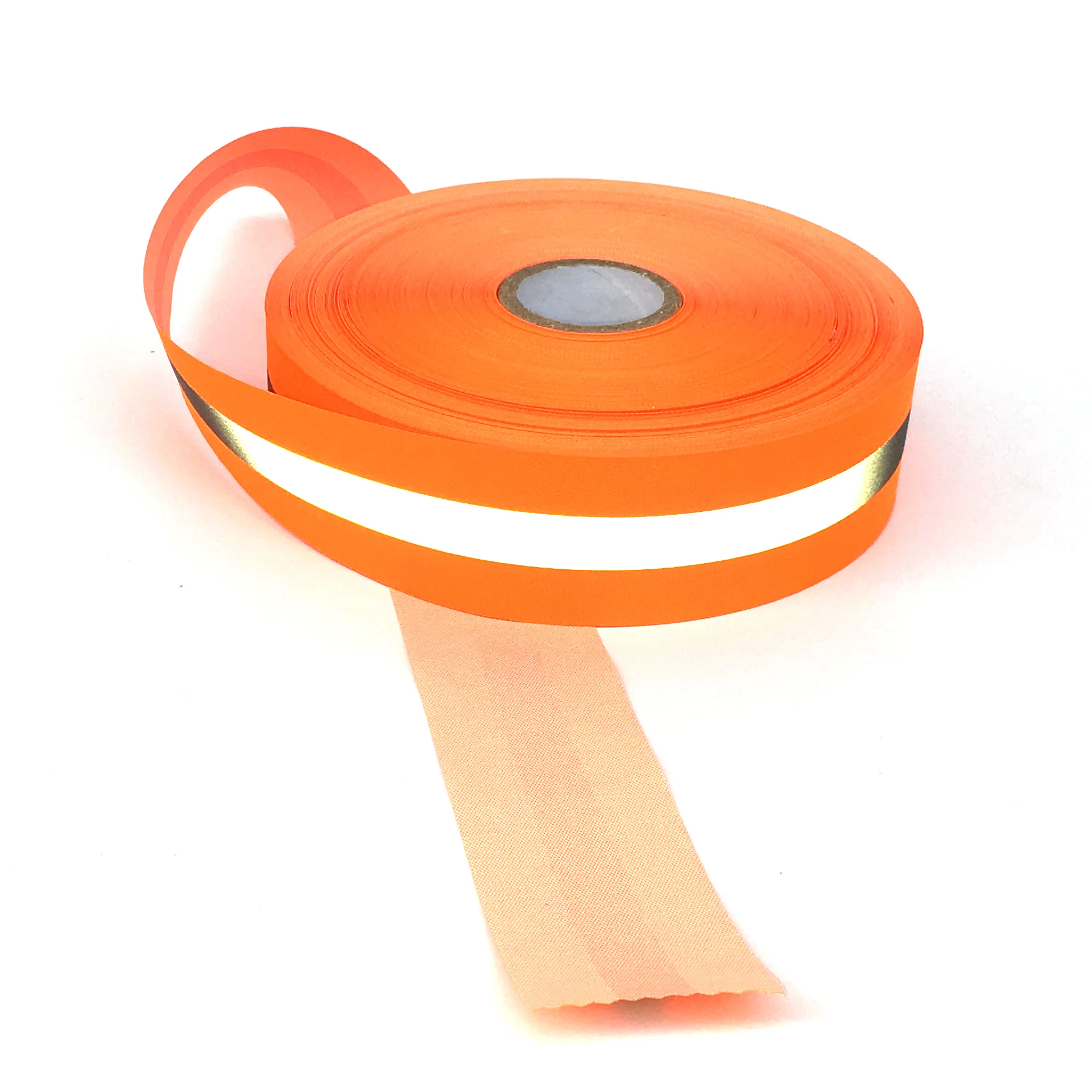  Custom Polyester Knitted Elastic Band Reflective WebbingTape Waved Webbing for Safety Garment