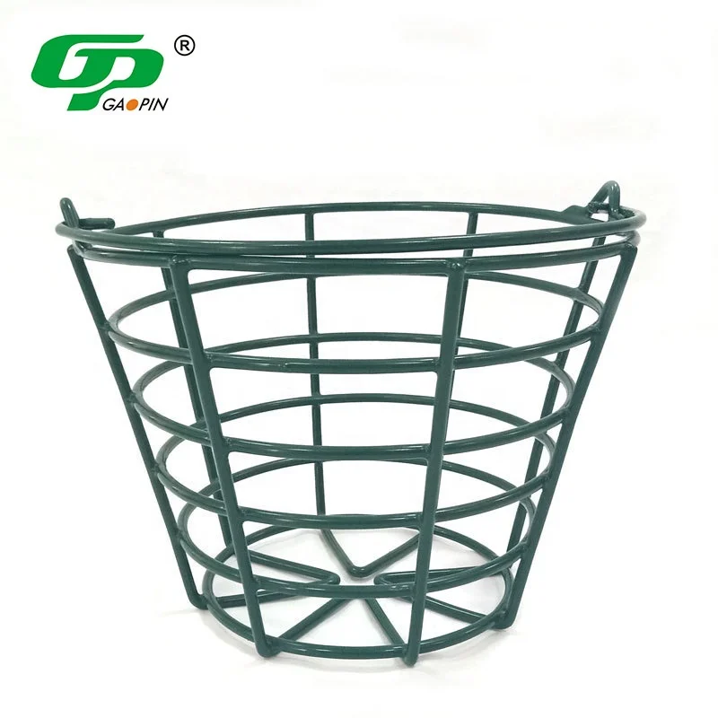 High Quality Stainless Metal Golf Ball Basket Container Holds Contain 50-100 Balls Golf Ball Basket Container For Driving Range