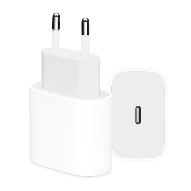 2021 Оригинальное быстрое зарядное устройство Usb Тип C Pd 20 Вт для Apple iPhone13 12 11 pro max US EU UK