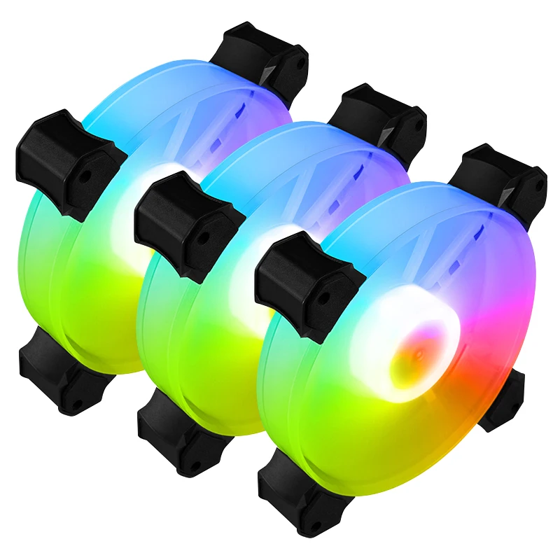Factory Price Silent PC Ventiladores RGB Fans Cooling Fan With Led Light