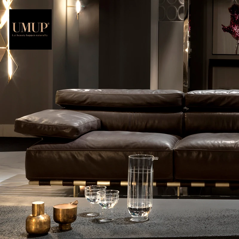 3 seaters brown leather couch set sofa italian design imported italian genuine leather sofa designs modern