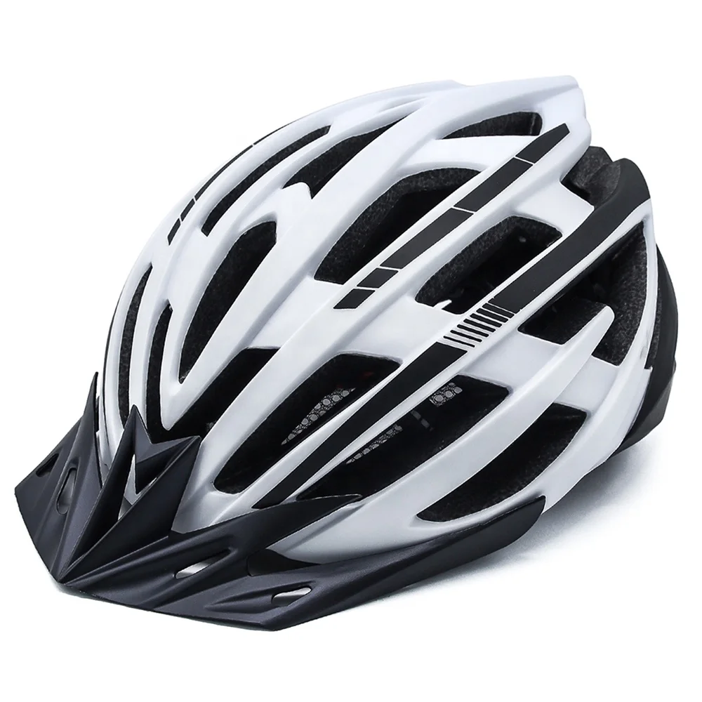 FUNNWICT Bike helmet visor replacement oem off road  with rear light outdoor safety riding helmet adult sport helmet