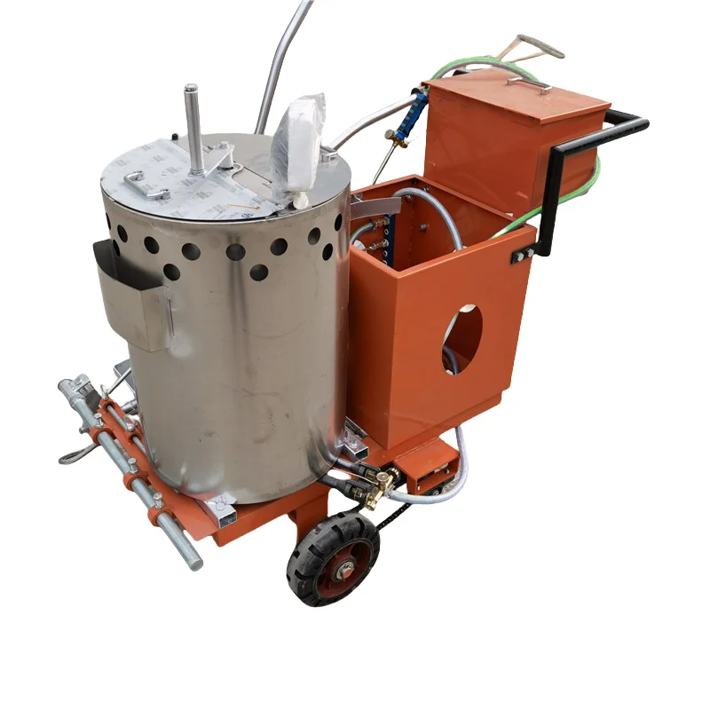New Automatic Multifunctional Manual Road Marking Machine Thermoplastic Construction Industries Featuring New Condition Engine